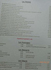 La Villa De La Mairie menu