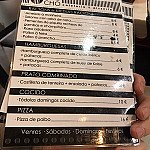 Pizzeria O Agocho menu