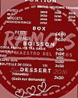 Ramo's menu