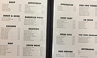 Lee's menu