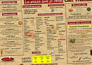 Chez Franckino menu