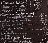 Café De La Gare menu