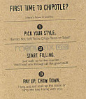 Chipotle Mexican Grill menu