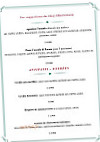 L'atelier De Francisco menu