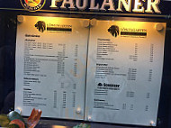 Löwengarten menu