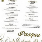 Ragno D'oro menu