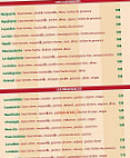 Paulo Pizza menu