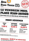 Aïda menu