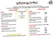 Le Bistrot Du Tendos menu