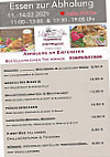 Kepplers Ecke menu