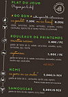 Bo Bun Truck menu