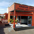 Le Hangar Cafe outside