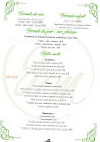 Le Jardin De Maubuisson menu