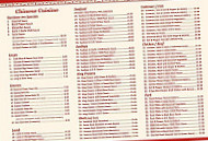 Rainbow Inn Chinese Thai menu