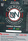 Qn Pizza menu