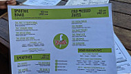 Fahrenheit Cafe menu