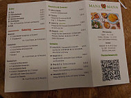 Mana Mana Delikatladen menu