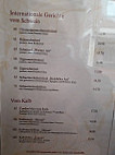 Europastuben menu