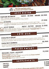 Bistro La Pause menu