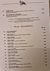 Pizzeria Calabria menu