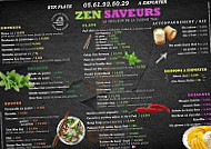 Zen Saveurs menu