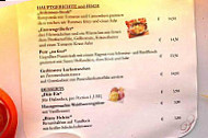 Parkhotel Altes Kaffeehaus Wolfenbuttel menu