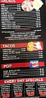 Central Pizza menu