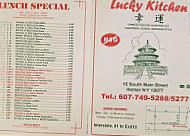 Lucky Kitchen menu