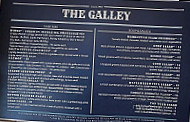 Galley Restaurant Bar menu