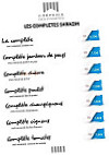 Crêperie Des 2 Portes menu