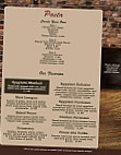 Vaccaro's Pizza Pasta menu