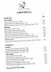 Le Cafe De La Place menu