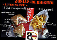 Bar a Burger food