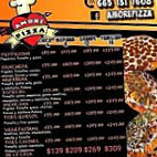 Amore Pizza menu