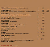 Balkan Grill Assen menu