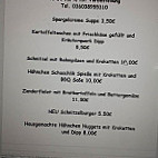 Ratswaage Bad Langensalza Bier Weinkeller menu