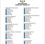 For The Love Of Foods menu