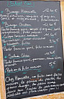 Chez Henriette menu