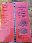 Café Lindenlaub menu