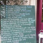 Das Lokal menu