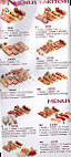 Tokyo Sushi menu