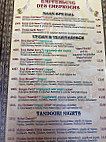 Madhu Indisches Restaurant menu