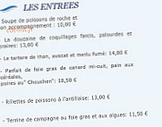 La Corniche menu