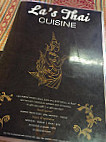 La's Thai Cuisine inside