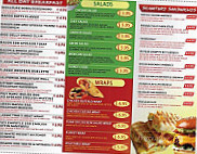 Bigg Belly menu