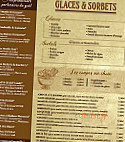 La P'tite Reine menu