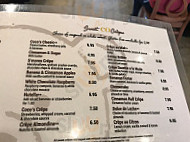 Coco Crepes Coffee menu