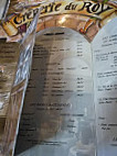 Creperie du Roy menu