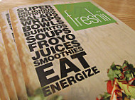 Freshii Dp menu