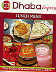 Dhaba Express menu